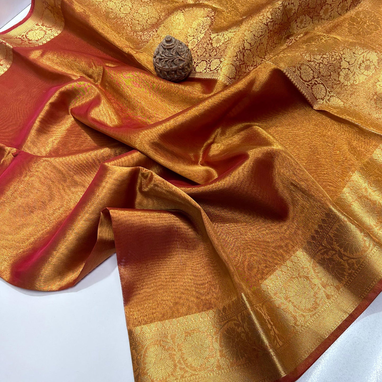 Banarasi Tissue Dyeable Silk Saree