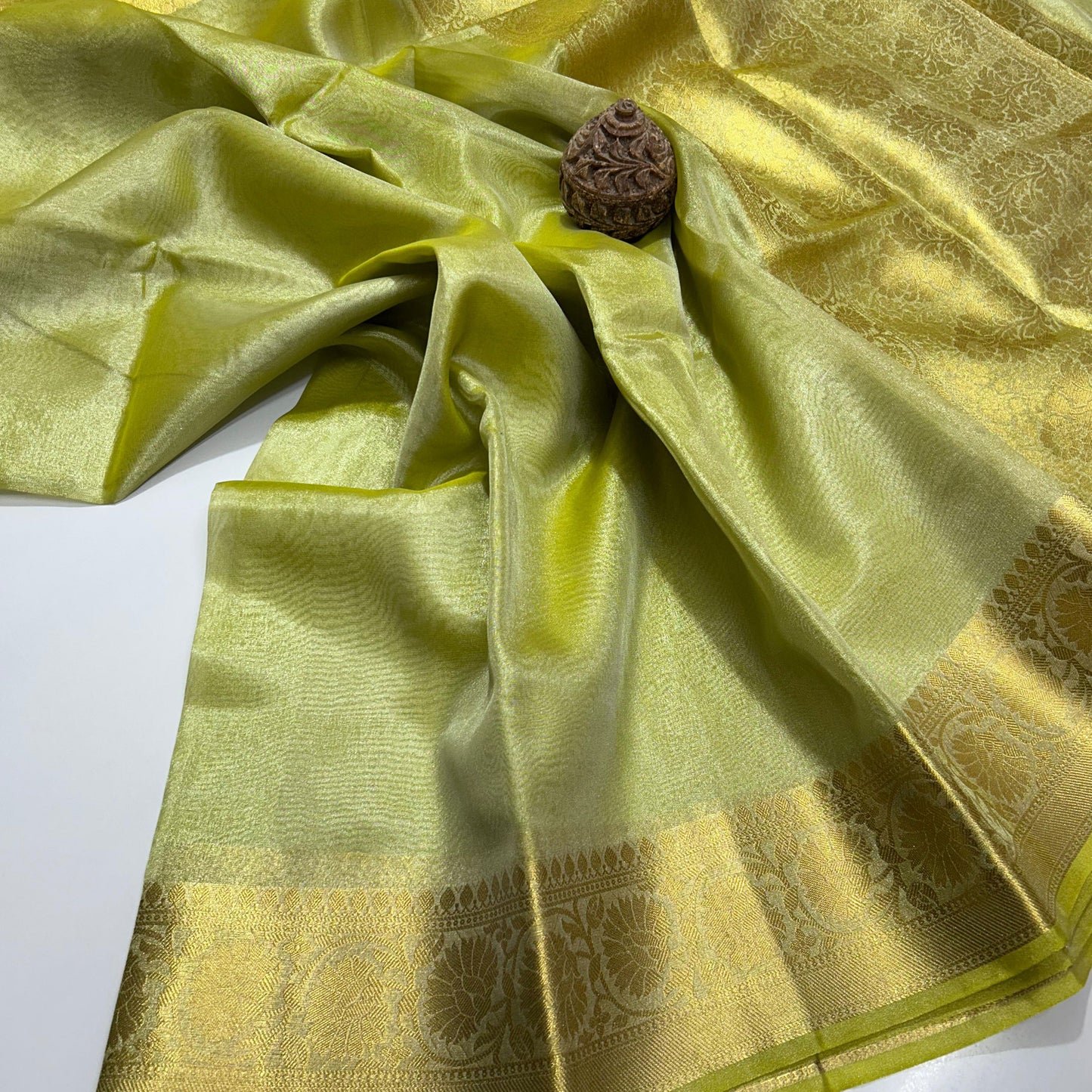 Banarasi Tissue Dyeable Silk Saree