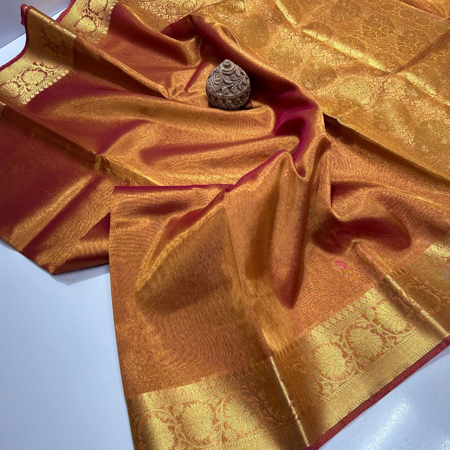 Banarasi Tissue Dyeable Silk Saree