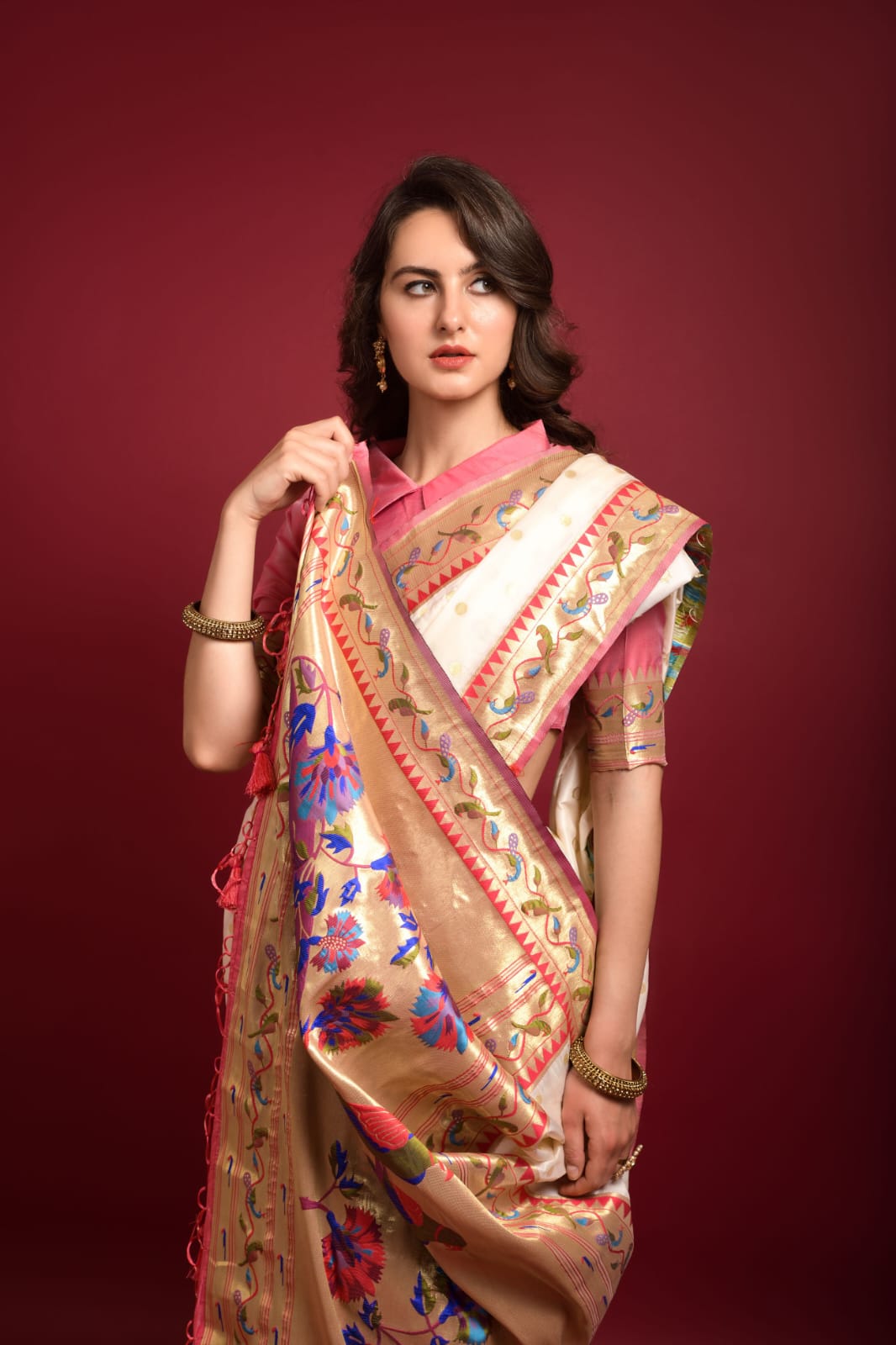 Banarasi Soft Silk Paithani Saree