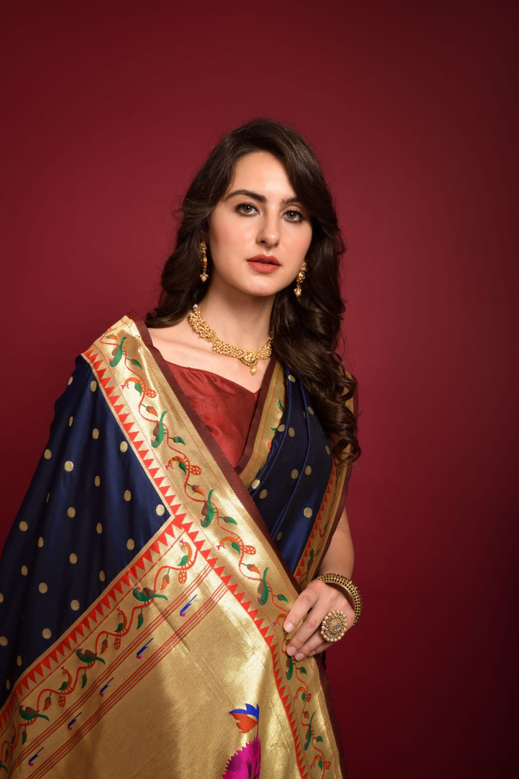 Banarasi Soft Silk Paithani Saree