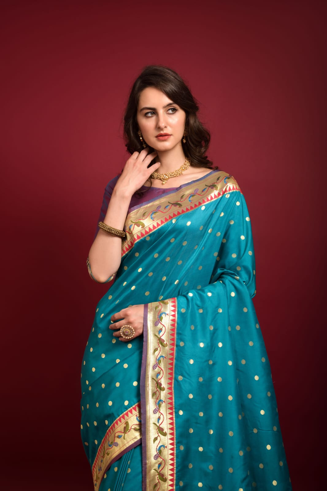 Banarasi Soft Silk Paithani Saree